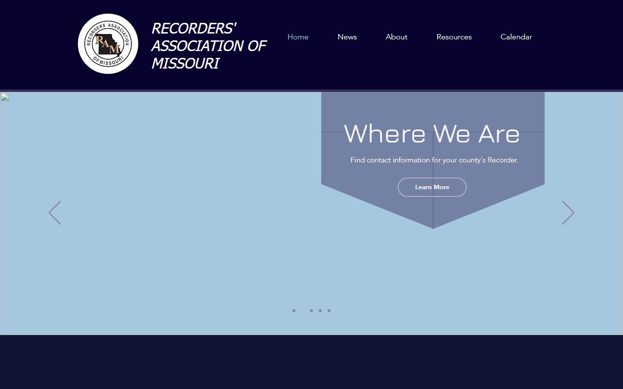 Recorders Association of Missouri deed records resource page